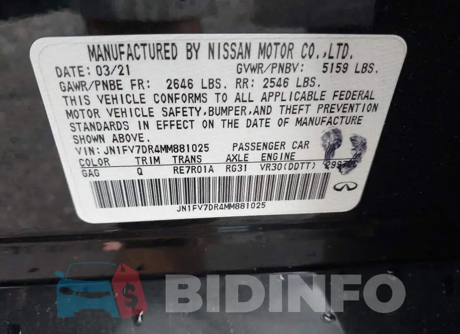 JN1FV7DR4MM881025 Photo# 9