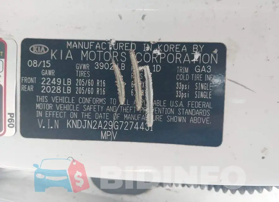 KNDJN2A29G7274431 Photo# 9