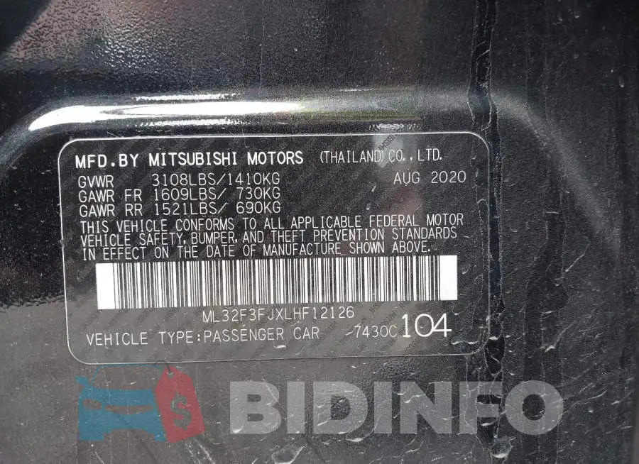 ML32F3FJXLHF12126 Photo# 9