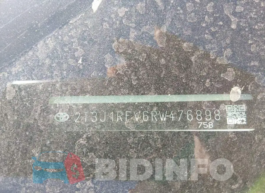 2T3J1RFV6RW476898 Photo# 9