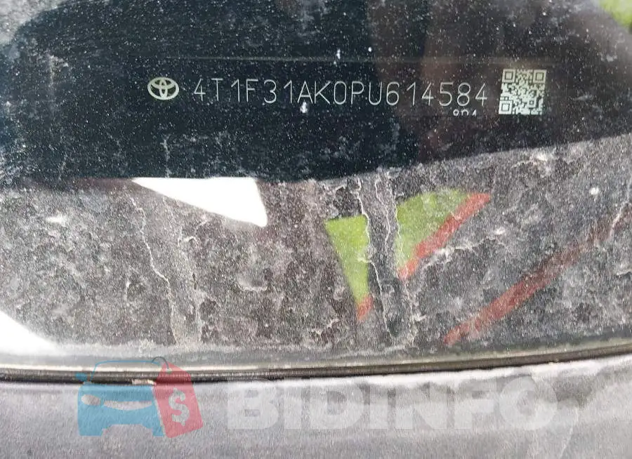 4T1F31AK0PU614584 Photo# 9