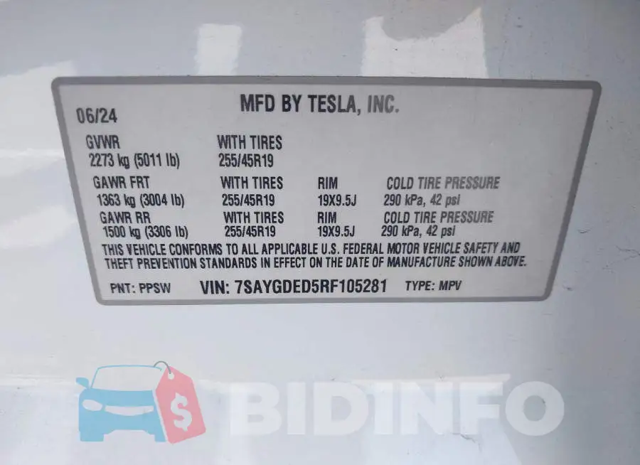 7SAYGDED5RF105281 Photo# 9