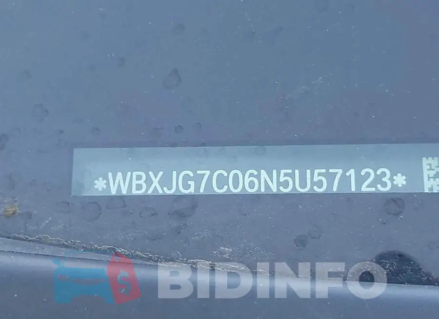 WBXJG7C06N5U57123 Photo# 9