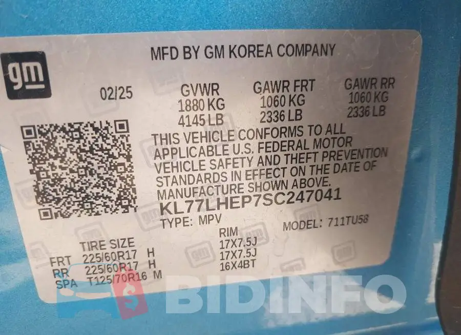 KL77LHEP7SC247041 Photo# 9