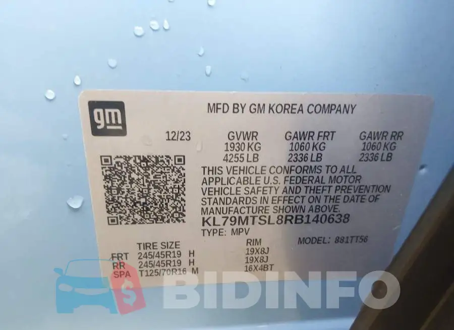 KL79MTSL8RB140638 Photo# 9