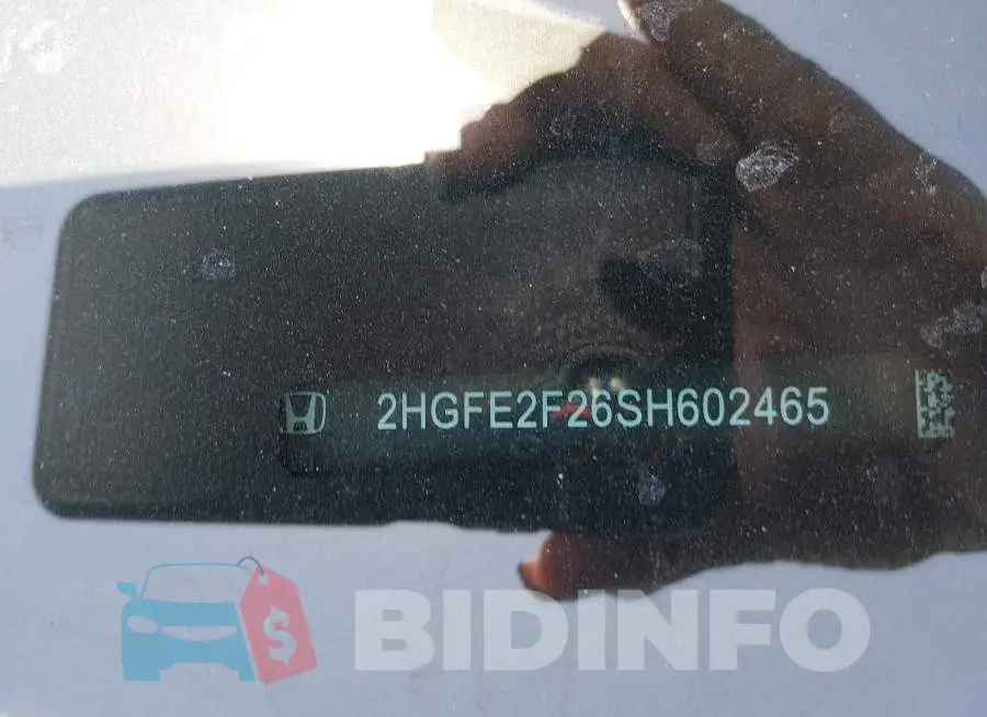 2HGFE2F26SH602465 Photo# 9