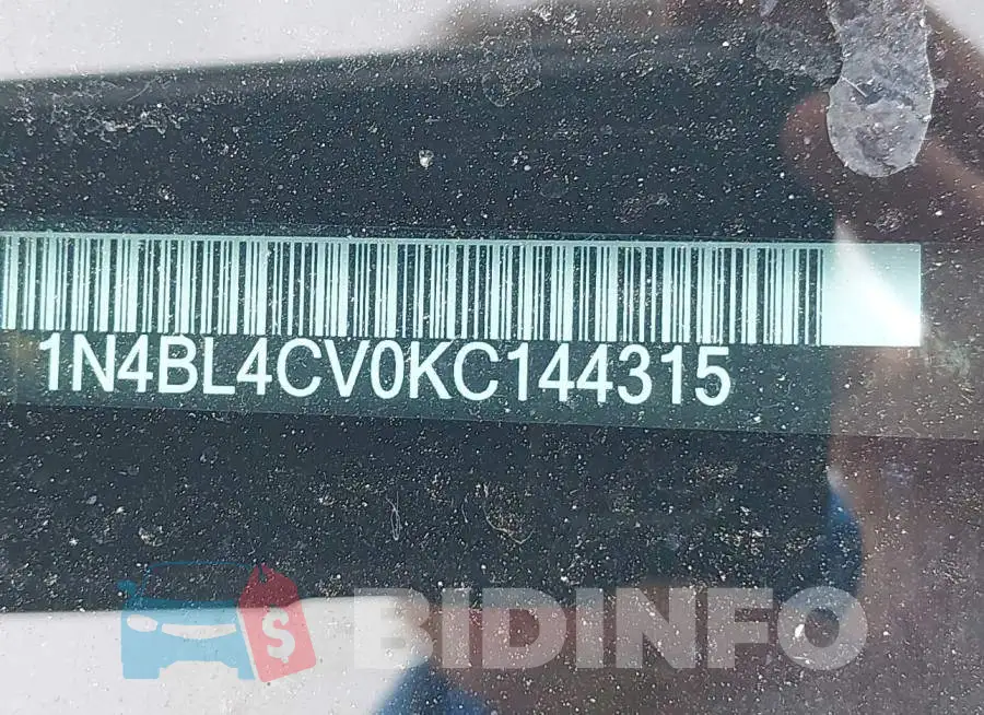 1N4BL4CV0KC144315 Photo# 9