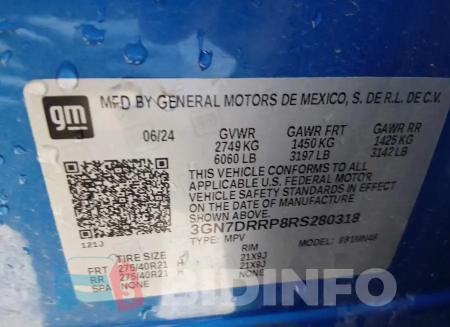 3GN7DRRP8RS280318 Photo# 9
