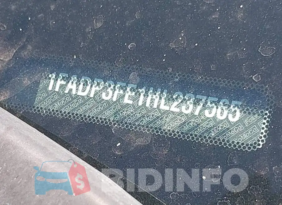 1FADP3FE1HL237565 Photo# 9