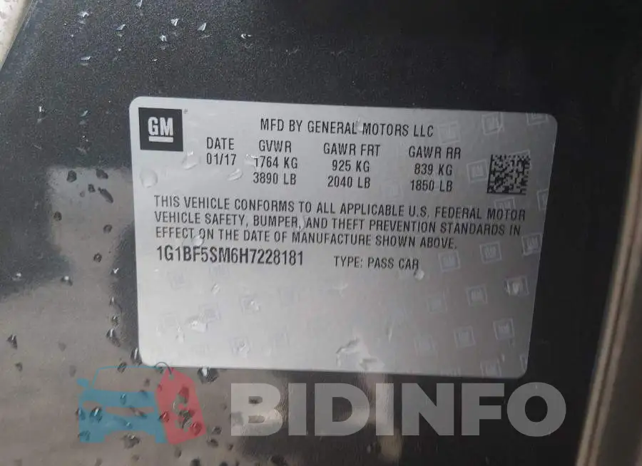 1G1BF5SM6H7228181 Photo# 9
