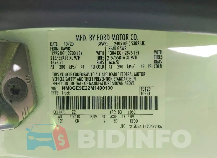 NM0GE9E22M1490100 Photo# 9