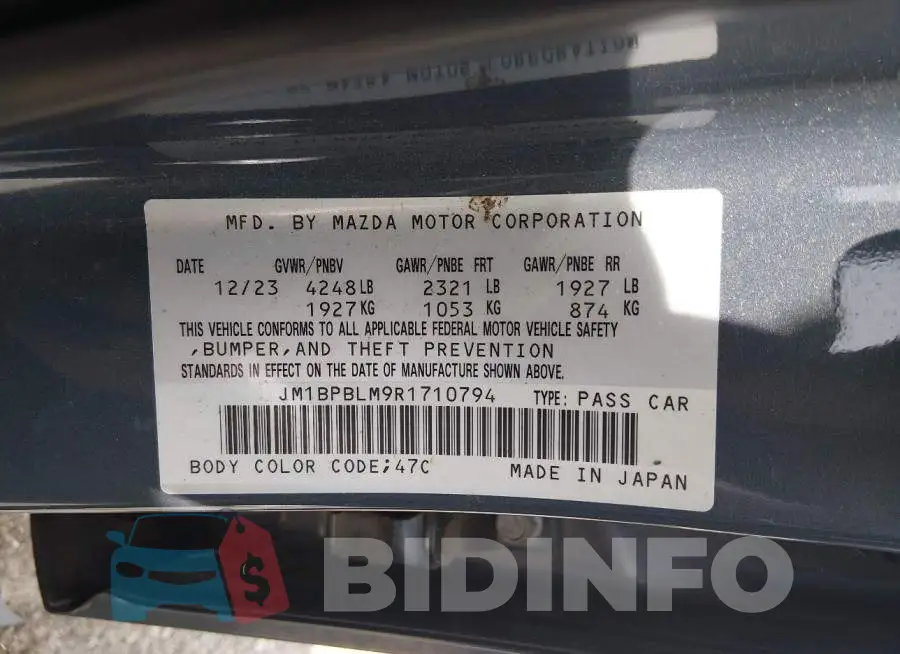 JM1BPBLM9R1710794 Photo# 9