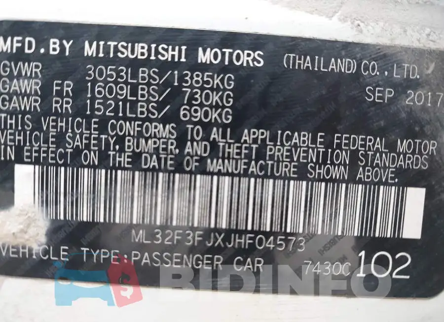 ML32F3FJXJHF04573 Photo# 9