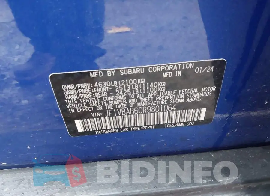 JF1VBAB60R9801064 Photo# 9