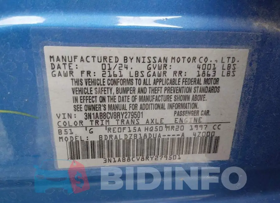 3N1AB8CV8RY279501 Photo# 9