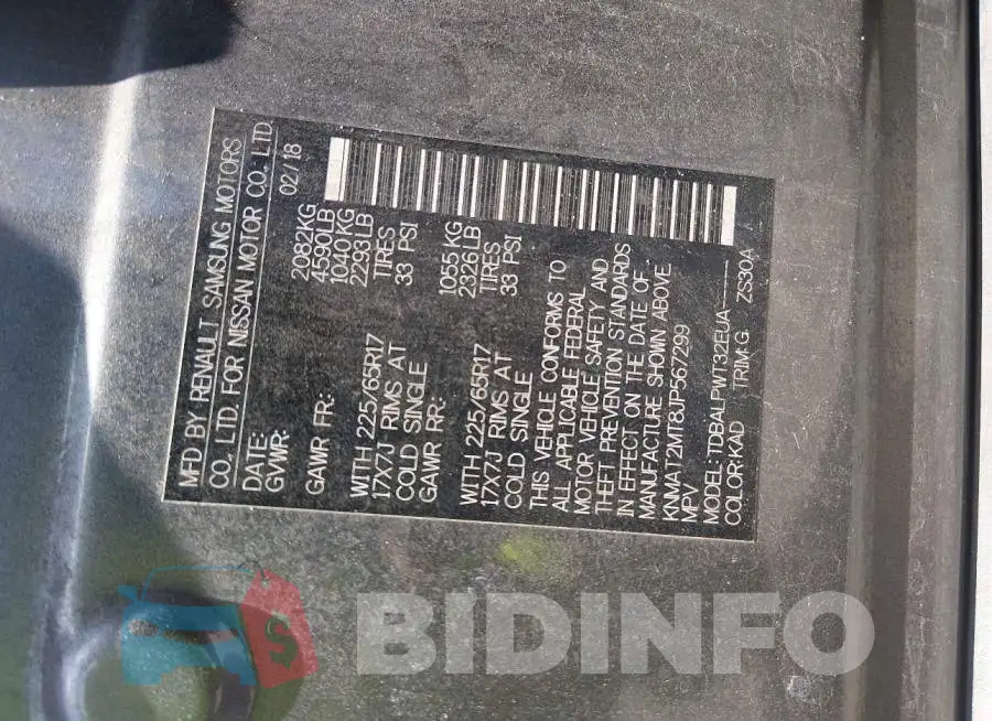 KNMAT2MT8JP567299 Photo# 9