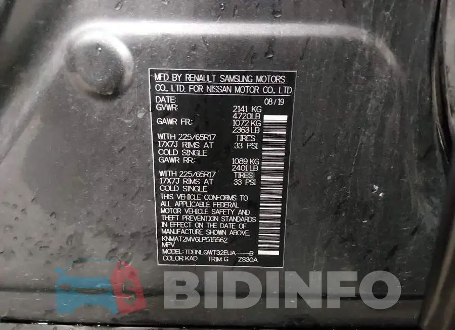 KNMAT2MV6LP515562 Photo# 9