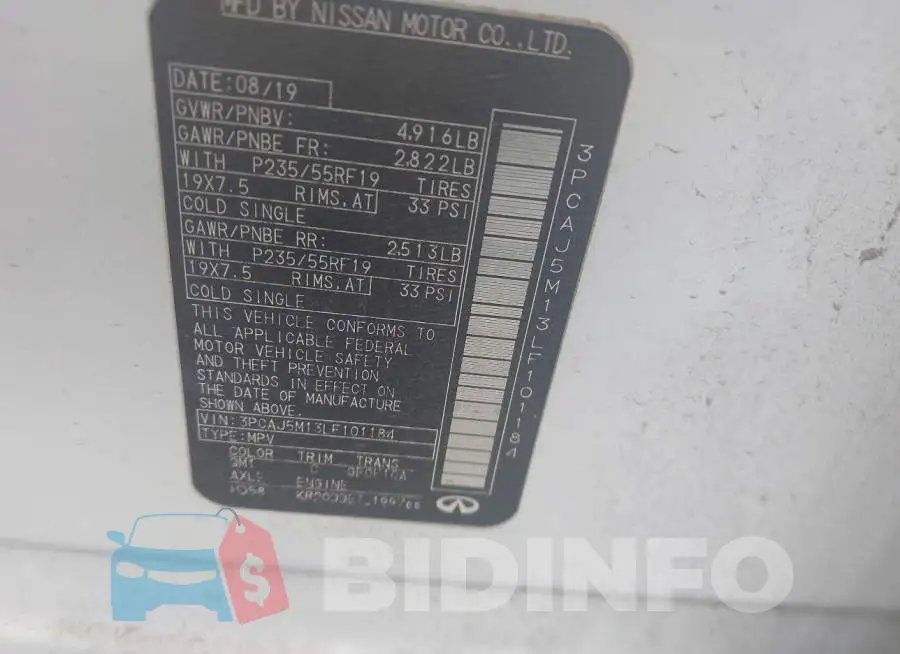 3PCAJ5M13LF101184 Photo# 9