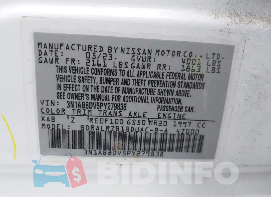 3N1AB8DV5PY279838 Photo# 9