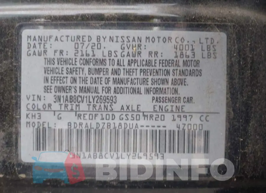 3N1AB8CV1LY269593 Photo# 9