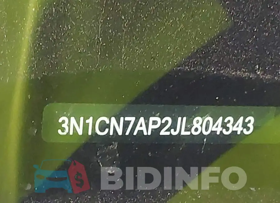 3N1CN7AP2JL804343 Photo# 9