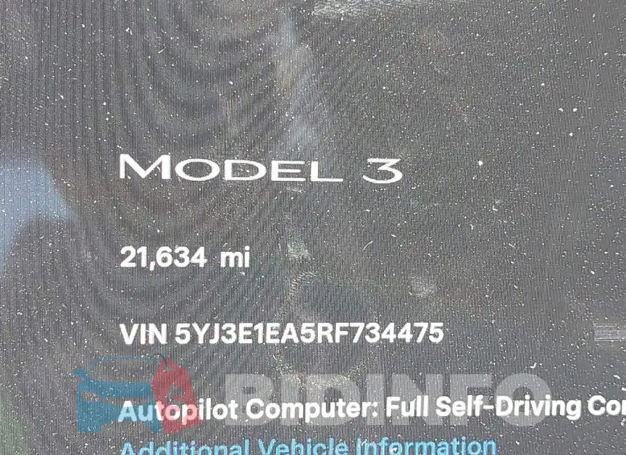 5YJ3E1EA5RF734475 Photo# 16