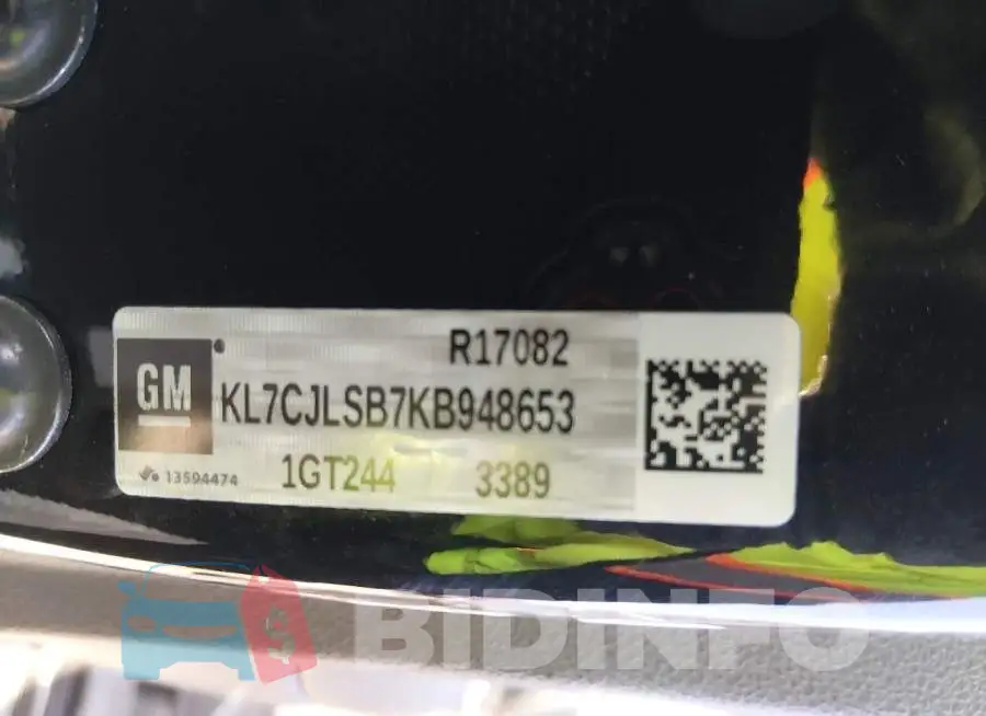 KL7CJLSB7KB948653 Photo# 9