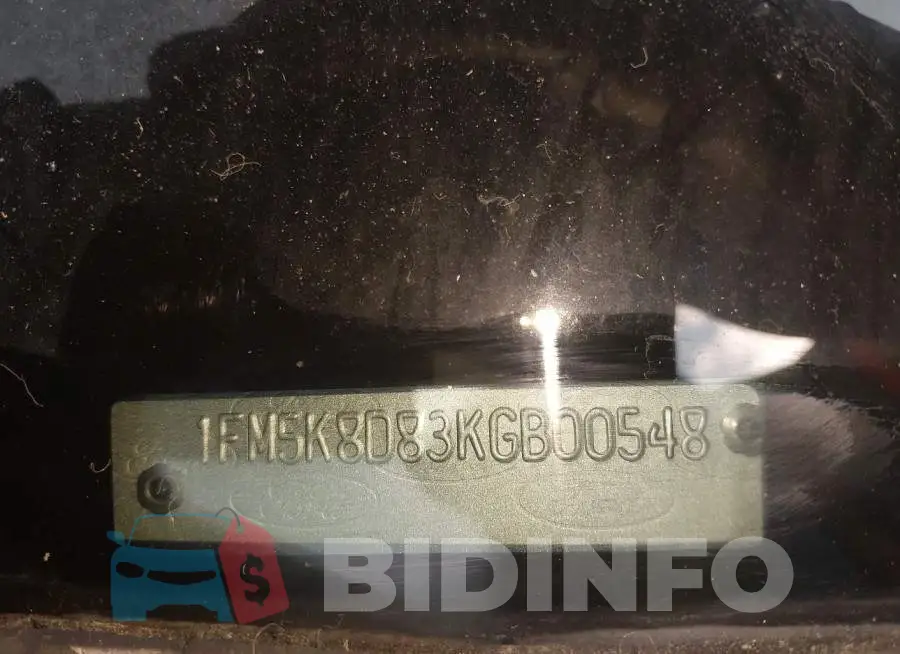 1FM5K8D83KGB00548 Photo# 9