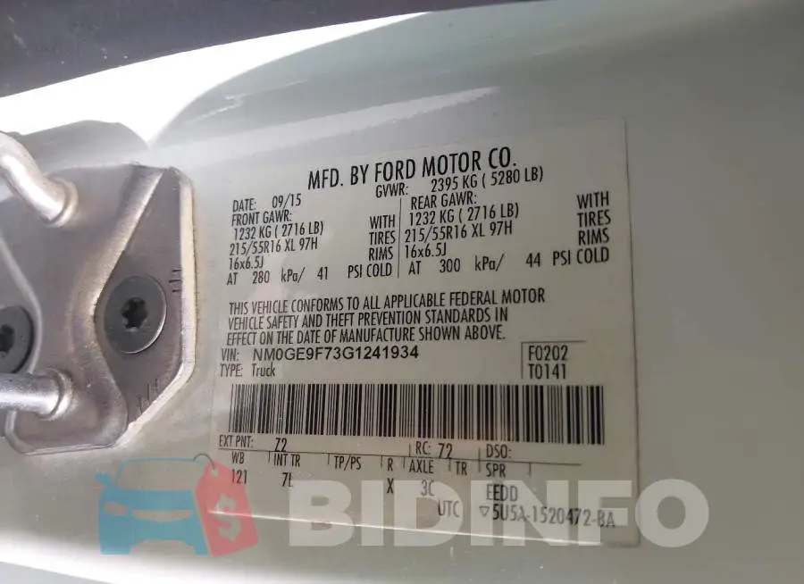 NM0GE9F73G1241934 Photo# 9