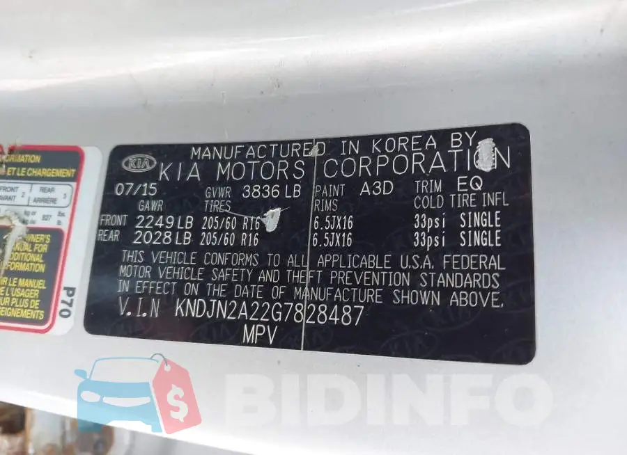 KNDJN2A22G7828487 Photo# 9
