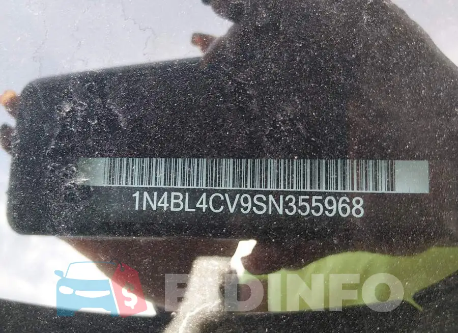 1N4BL4CV9SN355968 Photo# 9