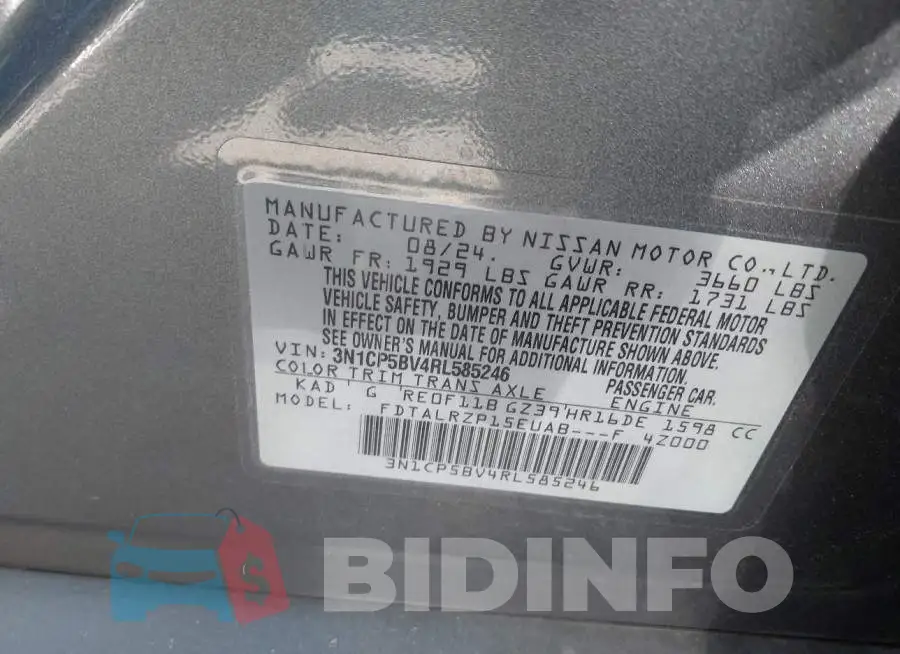 3N1CP5BV4RL585246 Photo# 9