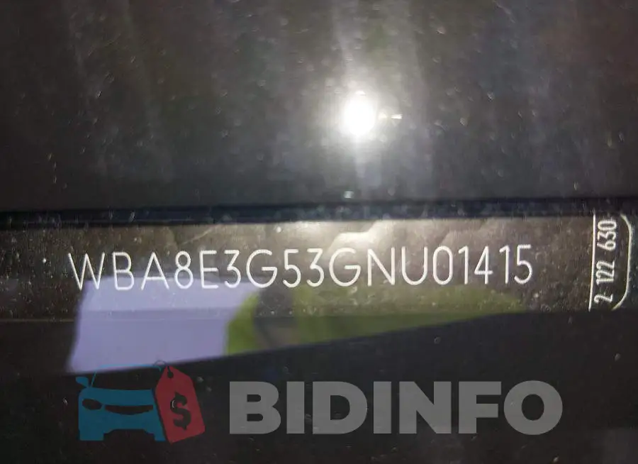 WBA8E3G53GNU01415 Photo# 9