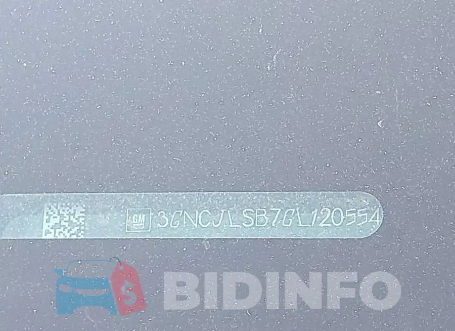 3GNCJLSB7GL120554 Photo# 9
