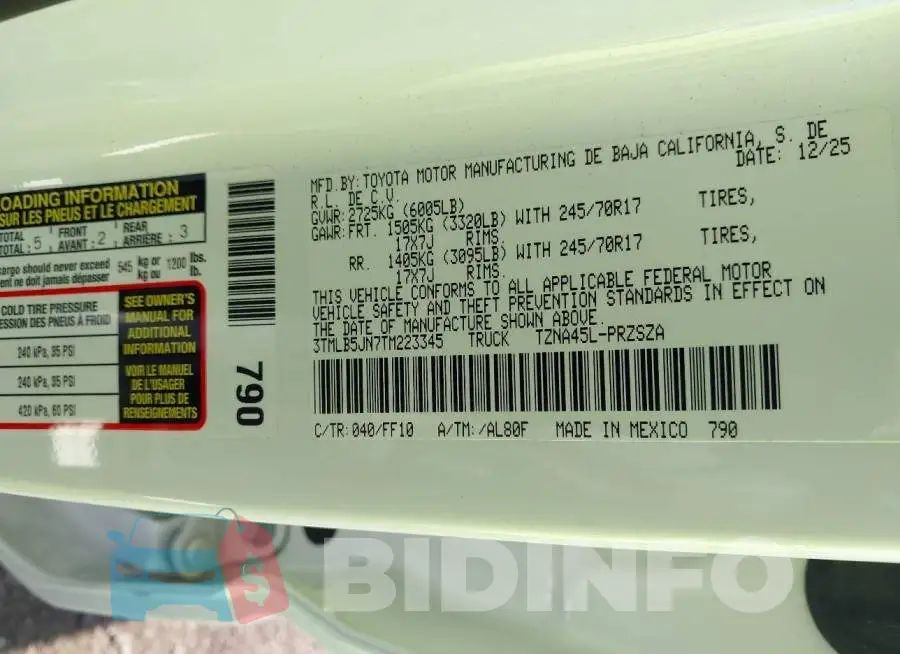 3TMLB5JN7TM223345 Photo# 9