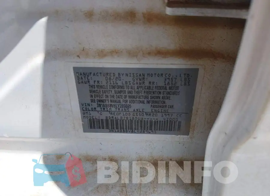 3N1AB8BV8LY289695 Photo# 9