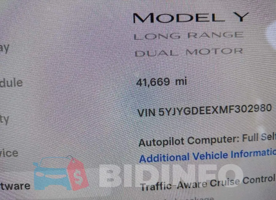 5YJYGDEEXMF302980 Photo# 15