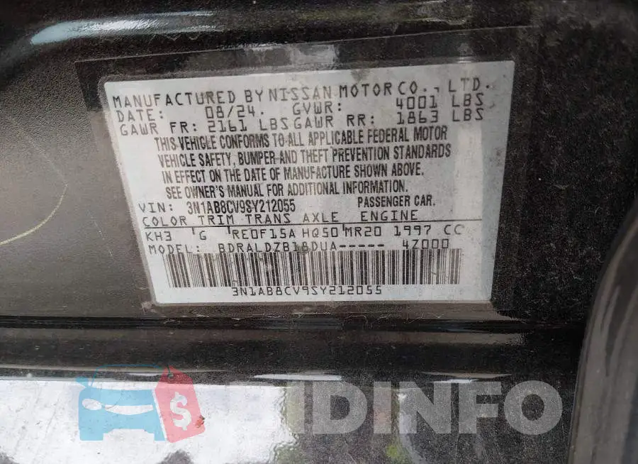 3N1AB8CV9SY212055 Photo# 9