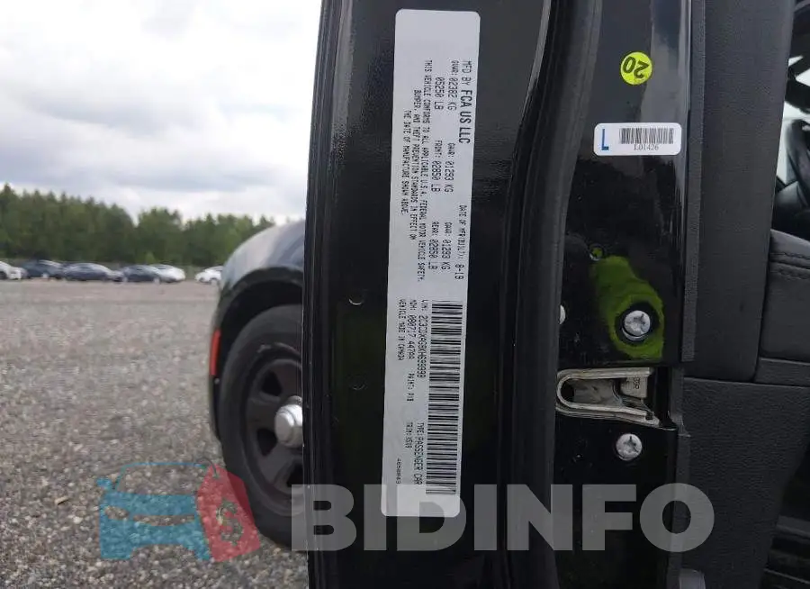 2C3CDXAG8KH699998 Photo# 9