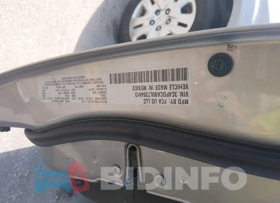 3C4PDCAB0LT264413 Photo# 9