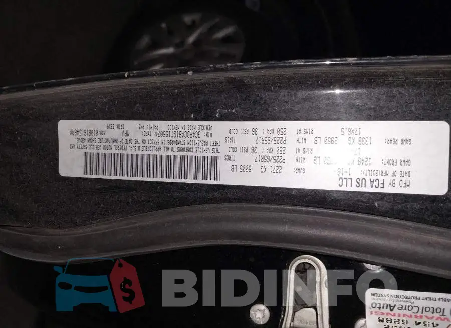 3C4PDCAB1GT195074 Photo# 9