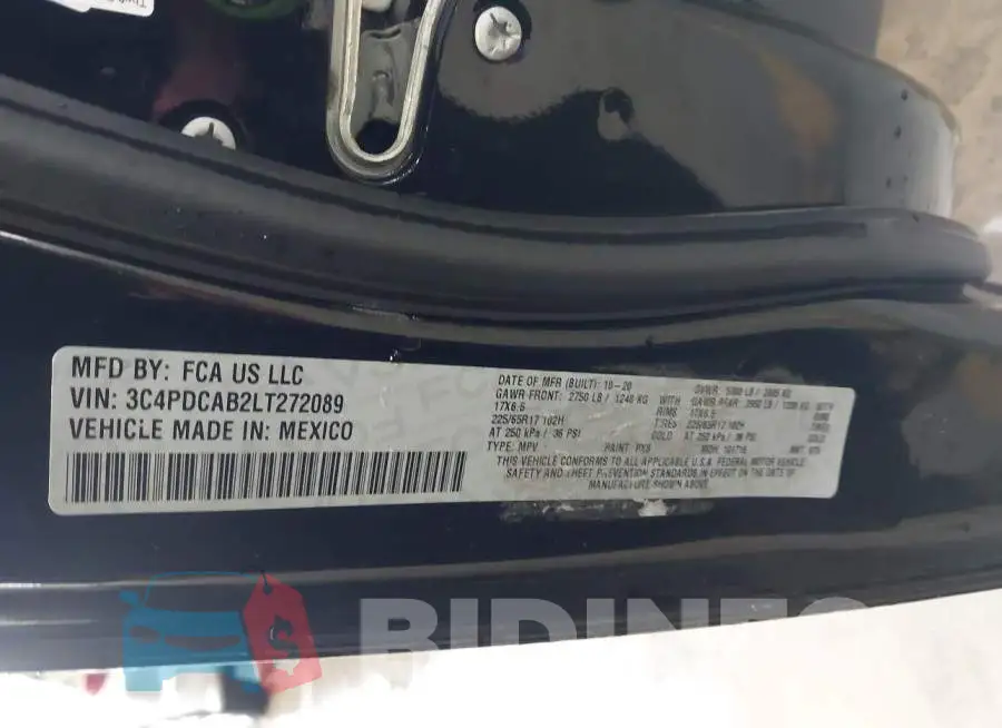 3C4PDCAB2LT272089 Photo# 9