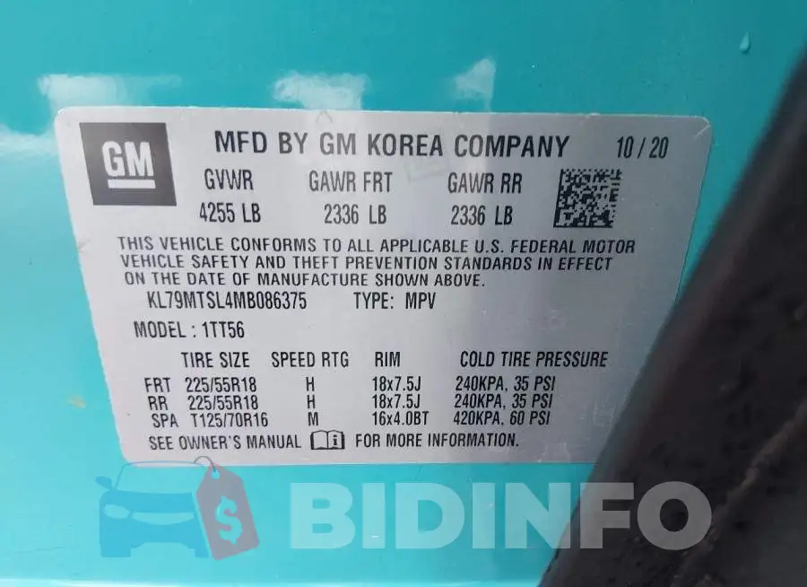 KL79MTSL4MB086375 Photo# 9