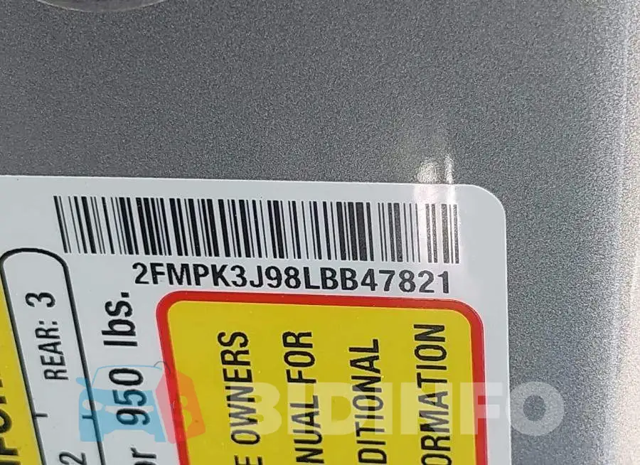 2FMPK3J98LBB47821 Photo# 9