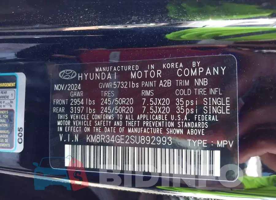 KM8R34GE2SU892993 Photo# 9