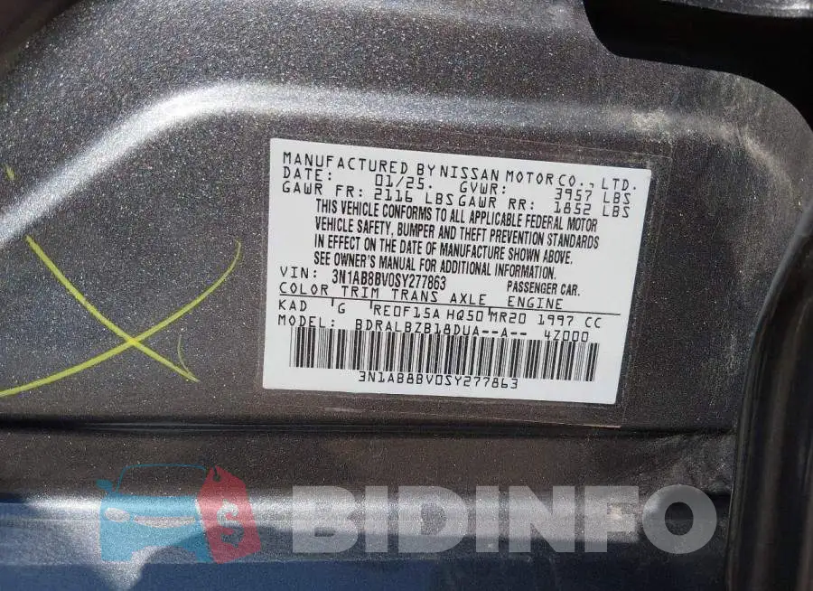 3N1AB8BV0SY277863 Photo# 9