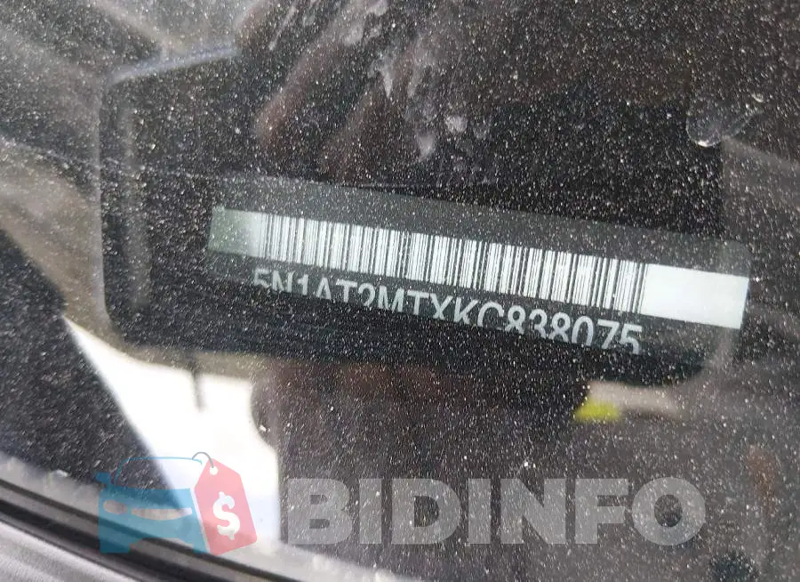 5N1AT2MTXKC838075 Photo# 9