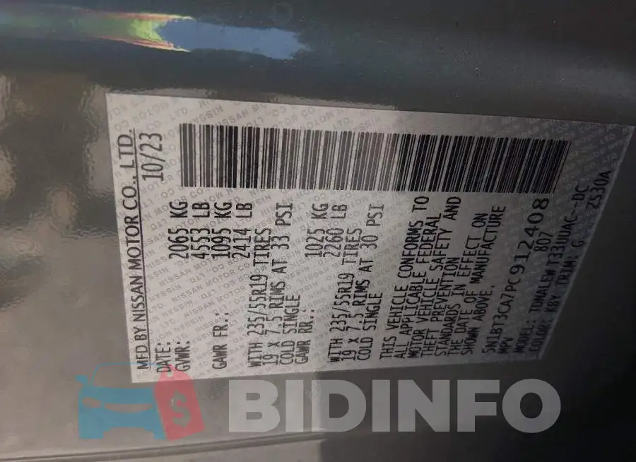5N1BT3CA7PC912408 Photo# 9