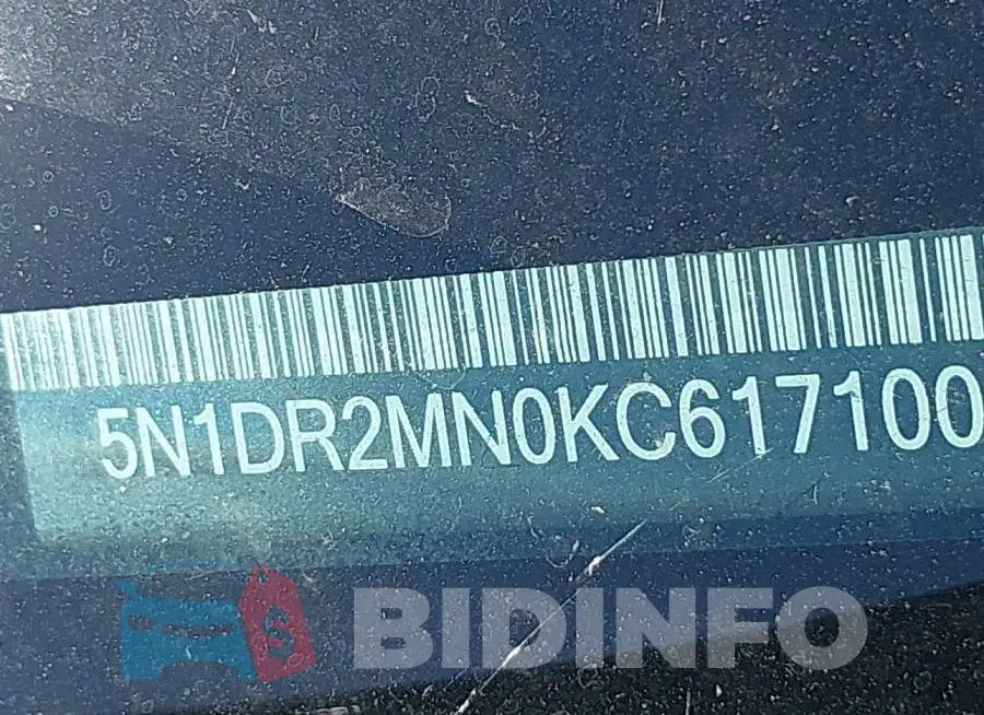 5N1DR2MN0KC617100 Photo# 17