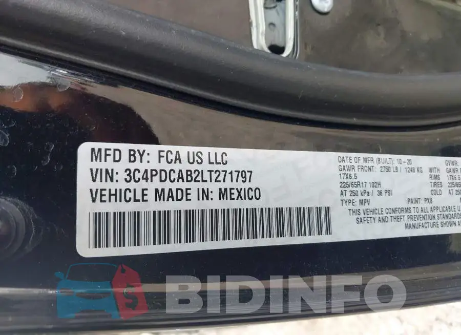 3C4PDCAB2LT271797 Photo# 9